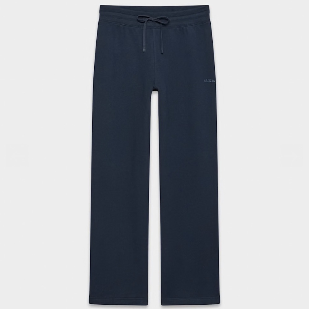 Aritzia Navy Admiral Sweatfleece Perfect Fit Pants Small
